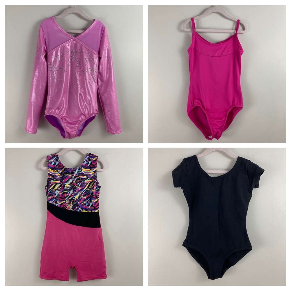 Various Brands Set of 4 Leotards